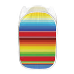 Cinco De Mayo Mexican Pattern Print Mesh Laundry Hamper