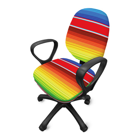 Cinco De Mayo Mexican Pattern Print Office Chair Cover
