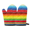 Cinco De Mayo Mexican Pattern Print Oven Mitts