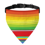Cinco De Mayo Mexican Pattern Print Over The Collar Dog Bandana