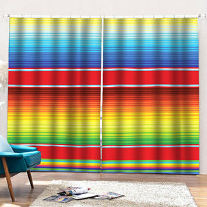 Cinco De Mayo Mexican Pattern Print Pencil Pleat Curtains