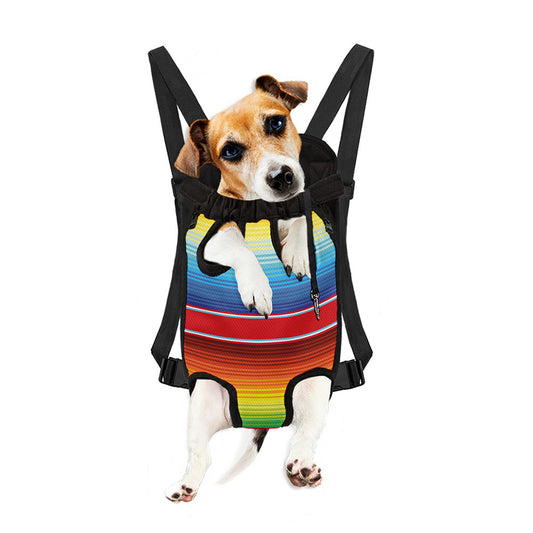 Cinco De Mayo Mexican Pattern Print Pet Carrier Backpack