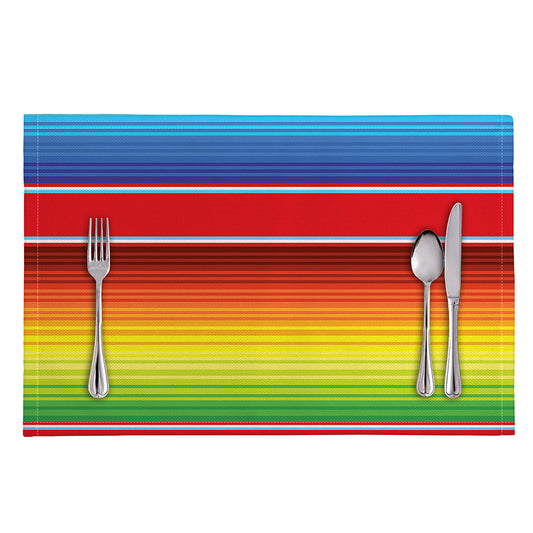 Cinco De Mayo Mexican Pattern Print Placemat