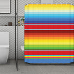 Cinco De Mayo Mexican Pattern Print Polyester Shower Curtain