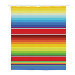 Cinco De Mayo Mexican Pattern Print Polyester Shower Curtain
