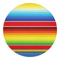 Cinco De Mayo Mexican Pattern Print Round Blanket