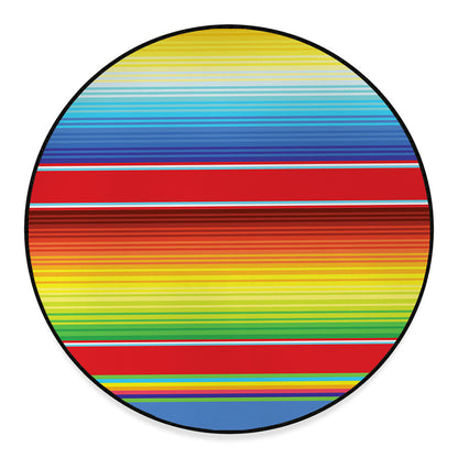 Cinco De Mayo Mexican Pattern Print Round Floor Mat
