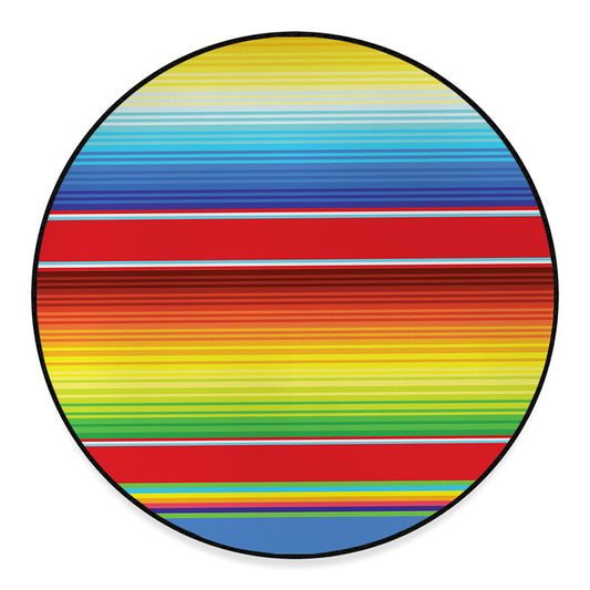 Cinco De Mayo Mexican Pattern Print Round Floor Mat