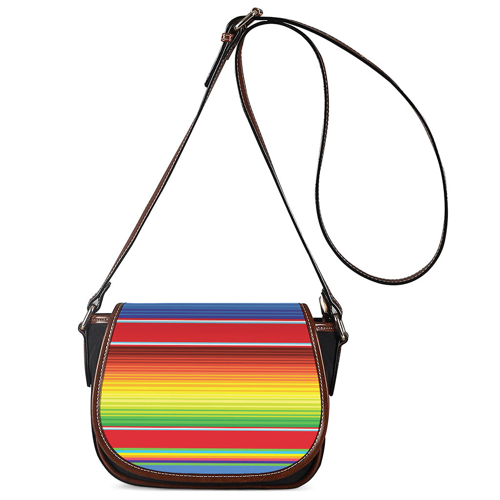 Cinco De Mayo Mexican Pattern Print Saddle Bag