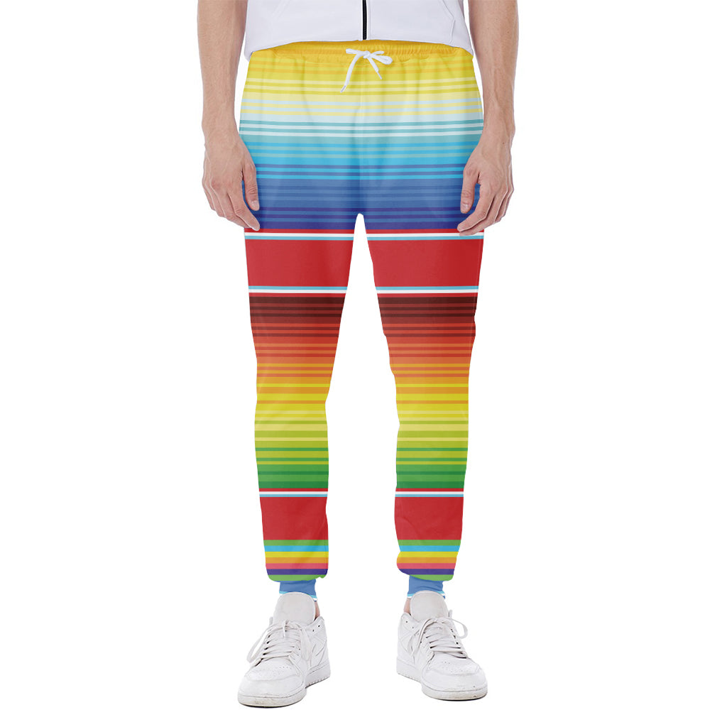 Cinco De Mayo Mexican Pattern Print Scuba Joggers