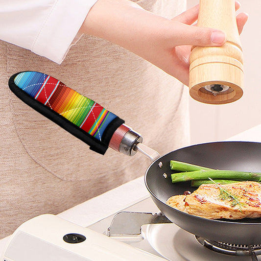 Cinco De Mayo Mexican Pattern Print Skillet Handle Cover