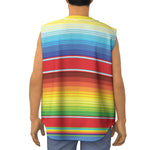 Cinco De Mayo Mexican Pattern Print Sleeveless Baseball Jersey