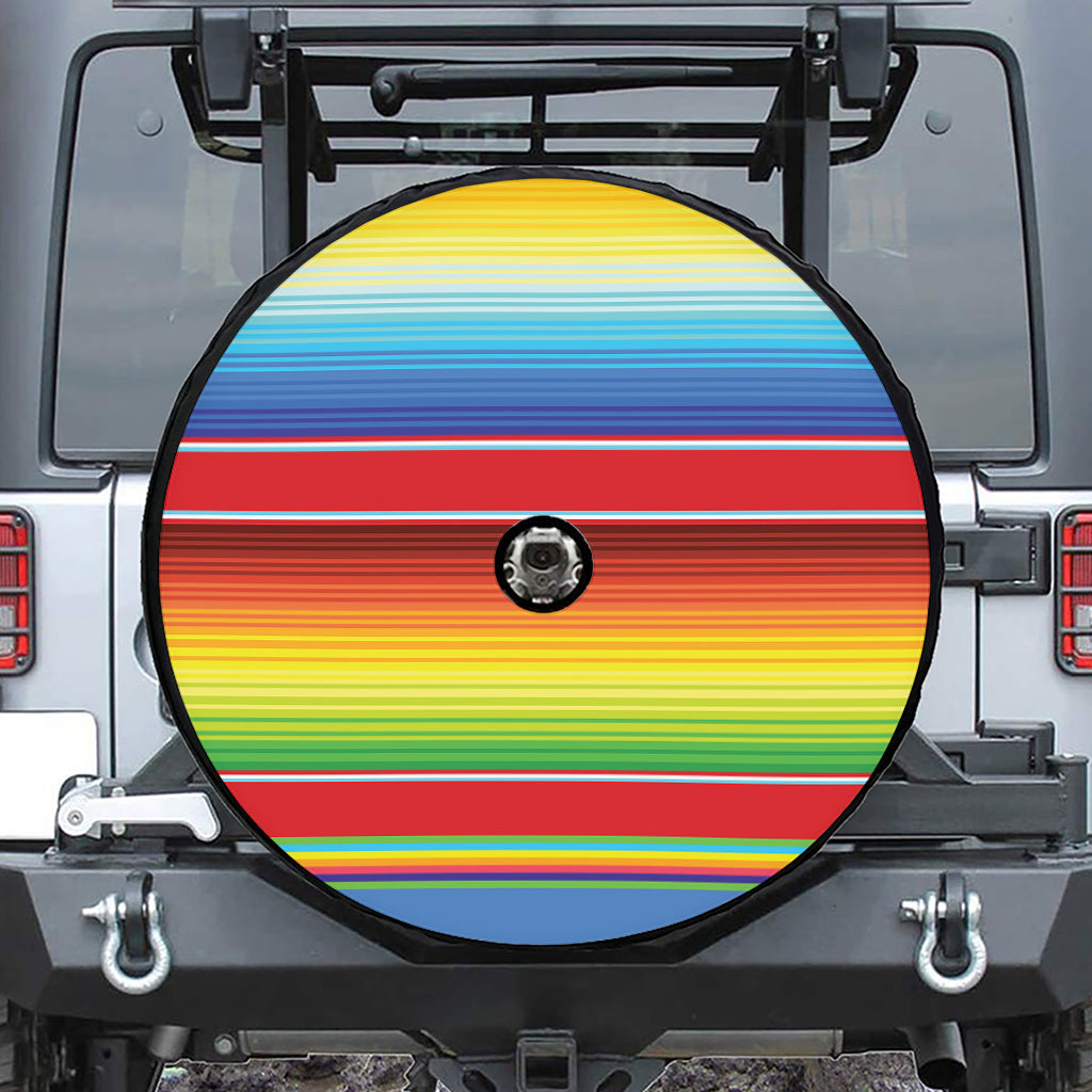 Cinco De Mayo Mexican Pattern Print Tire Cover With Camera Hole