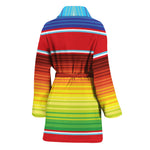 Cinco De Mayo Mexican Pattern Print Women's Bathrobe