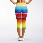 Cinco De Mayo Mexican Pattern Print Women's Capri Leggings