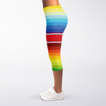 Cinco De Mayo Mexican Pattern Print Women's Capri Leggings