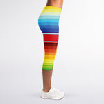 Cinco De Mayo Mexican Pattern Print Women's Capri Leggings