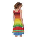 Cinco De Mayo Mexican Pattern Print Women's Sleeveless Dress