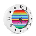 Cinco De Mayo Mexican Stripe Print Alarm Clock