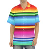 Cinco De Mayo Mexican Stripe Print Aloha Shirt