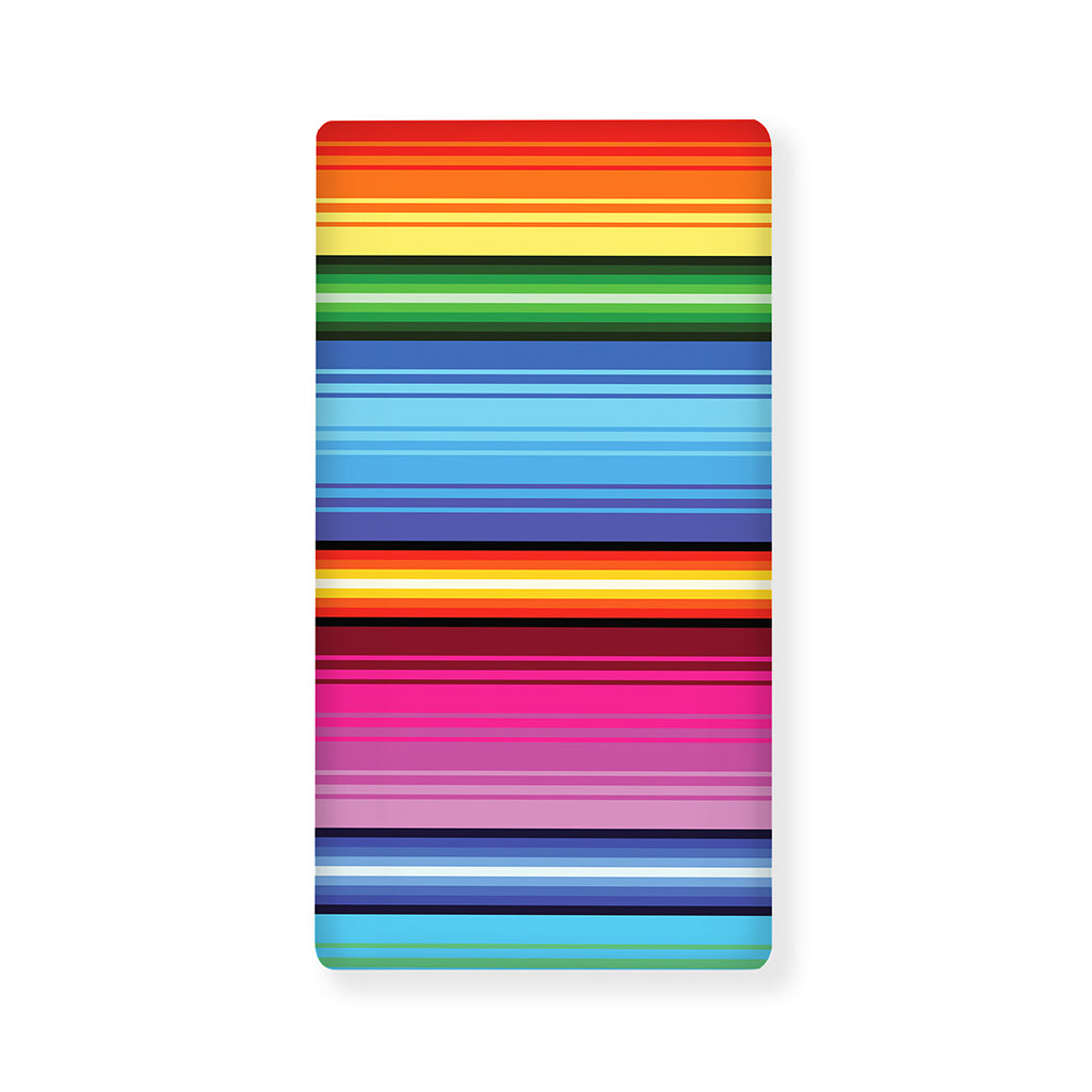 Cinco De Mayo Mexican Stripe Print Baby Crib Sheet