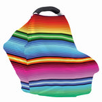Cinco De Mayo Mexican Stripe Print Baby Seat Cover