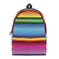 Cinco De Mayo Mexican Stripe Print School Backpack