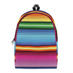Cinco De Mayo Mexican Stripe Print Backpack