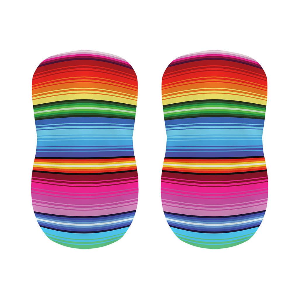 Cinco De Mayo Mexican Stripe Print Bar Stool Covers