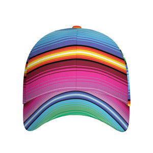 Cinco De Mayo Mexican Stripe Print Baseball Cap