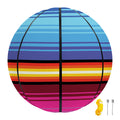 Cinco De Mayo Mexican Stripe Print Basketball