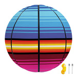 Cinco De Mayo Mexican Stripe Print Basketball