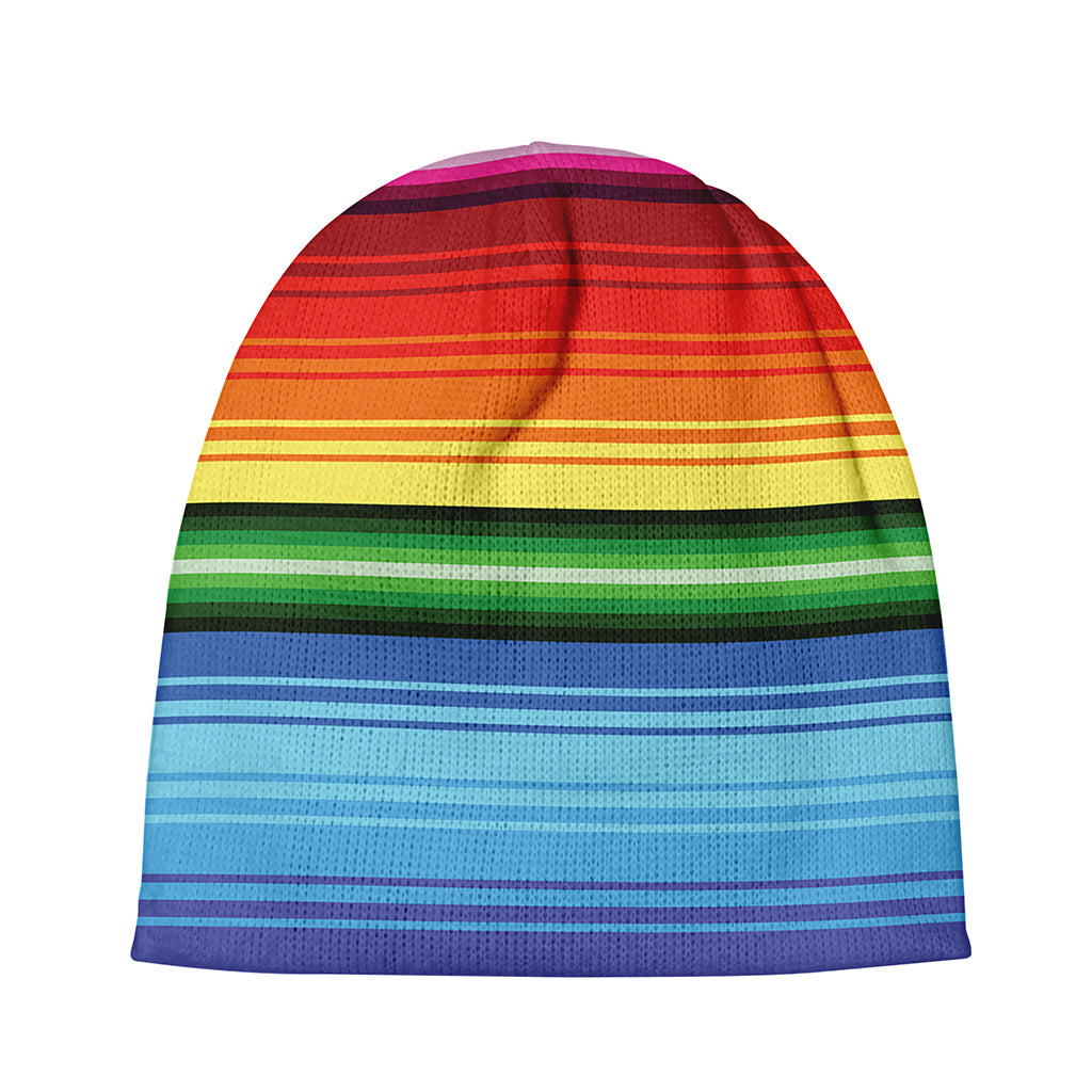Cinco De Mayo Mexican Stripe Print Beanie