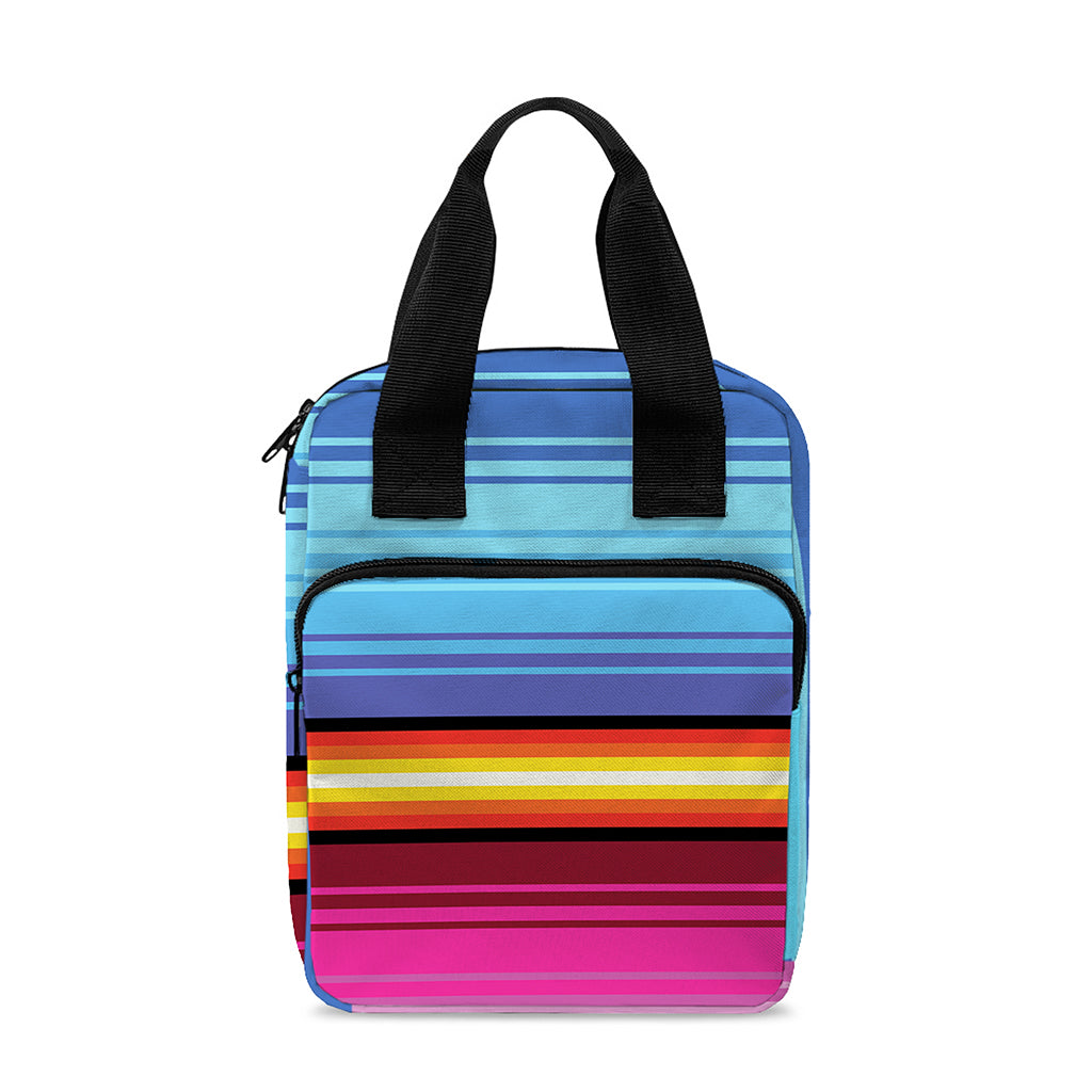 Cinco De Mayo Mexican Stripe Print Bible Tote Bag