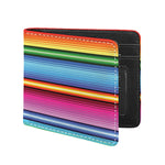 Cinco De Mayo Mexican Stripe Print Bifold Wallet