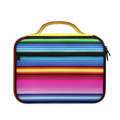 Cinco De Mayo Mexican Stripe Print Briefcase Bible Bag