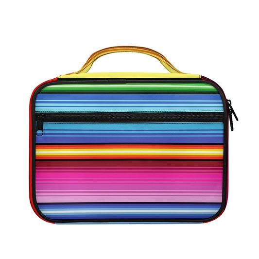 Cinco De Mayo Mexican Stripe Print Briefcase Bible Bag
