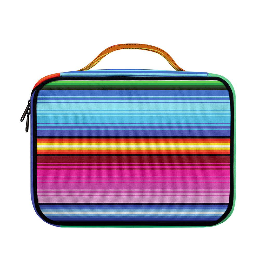 Cinco De Mayo Mexican Stripe Print Briefcase Bible Bag