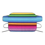 Cinco De Mayo Mexican Stripe Print Car Windshield Snow Cover