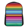 Cinco De Mayo Mexican Stripe Print Casual Backpack