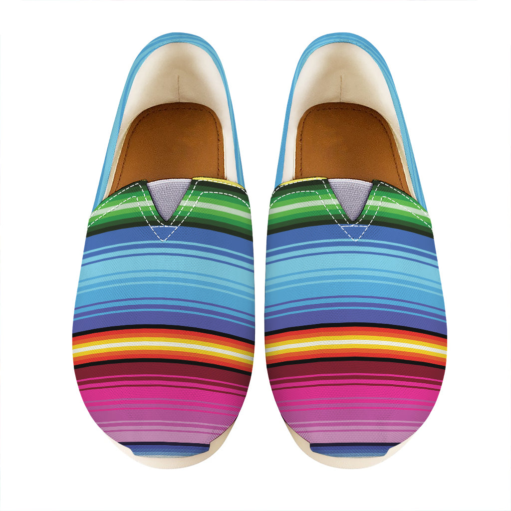 Cinco De Mayo Mexican Stripe Print Casual Shoes