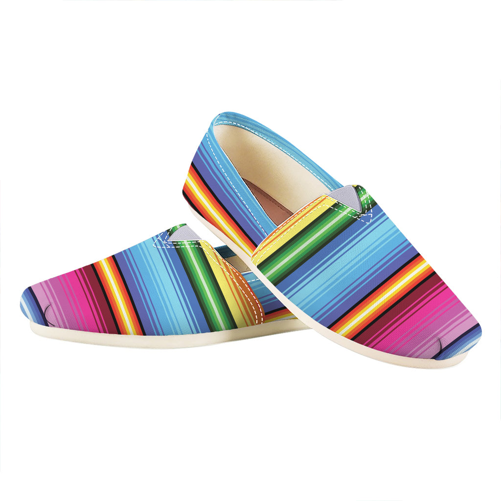 Cinco De Mayo Mexican Stripe Print Casual Shoes