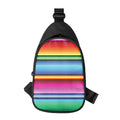 Cinco De Mayo Mexican Stripe Print Sling Bag