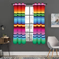 Cinco De Mayo Mexican Stripe Print Grommet Curtain Panels