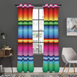 Cinco De Mayo Mexican Stripe Print Curtain