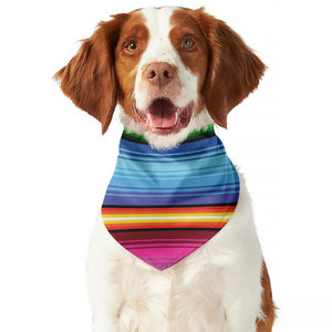 Cinco De Mayo Mexican Stripe Print Dog Bandana