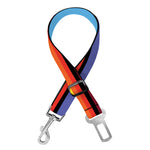 Cinco De Mayo Mexican Stripe Print Dog Seat Belt
