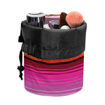 Cinco De Mayo Mexican Stripe Print Drawstring Makeup Bag