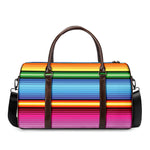 Cinco De Mayo Mexican Stripe Print Duffle Bag