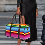 Cinco De Mayo Mexican Stripe Print Duffle Bag